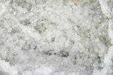 Keokuk Quartz Geode with Columnar Calcite Crystals - Iowa #215039-2